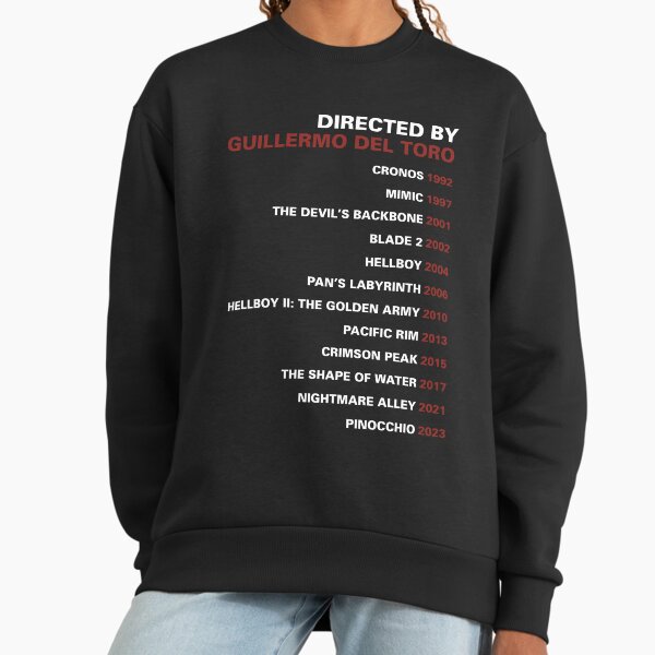 Guillermo Del Toro - Director's Filmography Sweatshirt