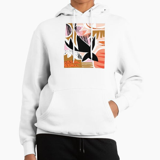 Refresher // Abstract Bright Print Hoodie
