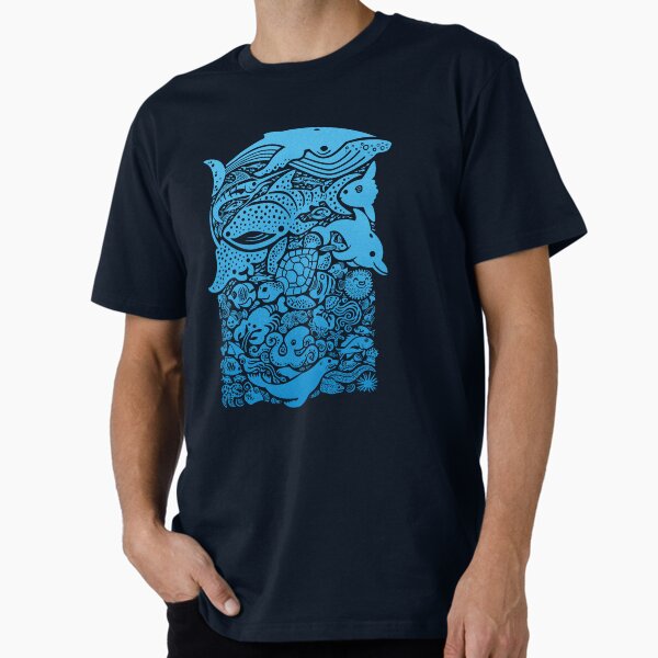 Aquatic Blues 2 Premium T-Shirt