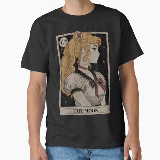 Moon Tarot Card T-Shirt