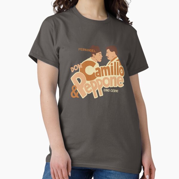 Don Camillo and Peppone Illustration - Fernandel T-Shirt