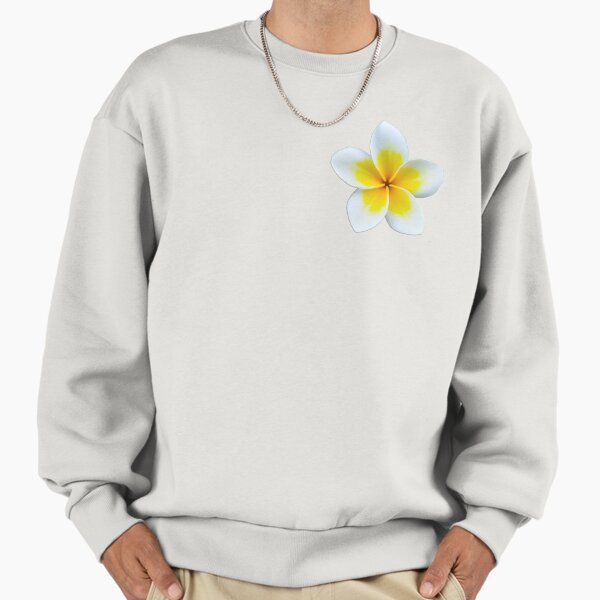 Yellow Plumeria All Over Sweatshirt