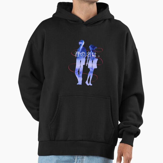 Kimi no Na wa Your Name Anime Mitsuha & Taki Comet Hoodie