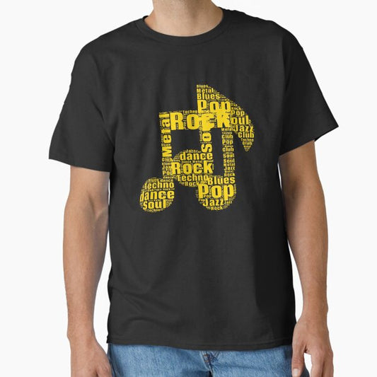 Music_Styles_Notes - T-Shirts and gifts for fans of music T-Shirt