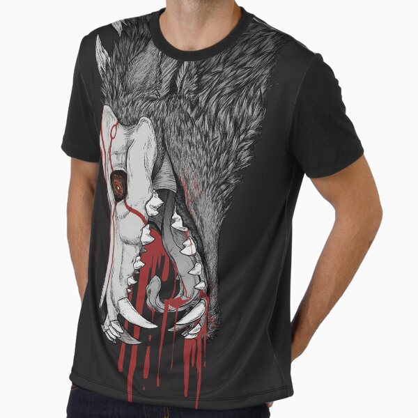 Fall- Black Graphic T-Shirt