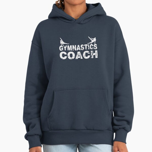 Gymnastics Coach, Men's Gymnastics - dark Hoodie