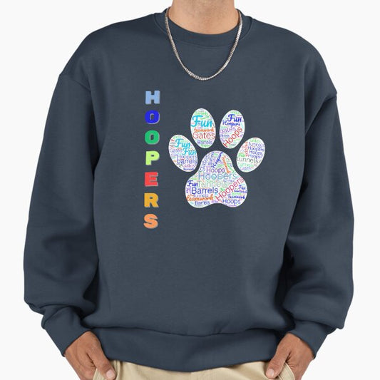 Dog Hoopers - Dog Agility Hoops Sweatshirt