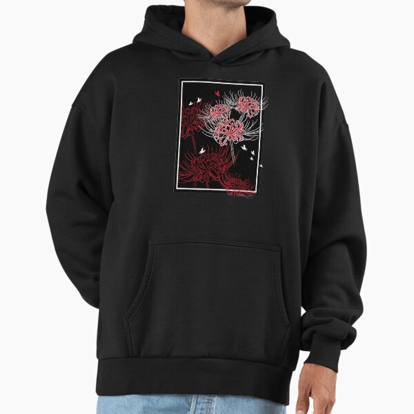 Spider Lily Butterfly Design Hoodie