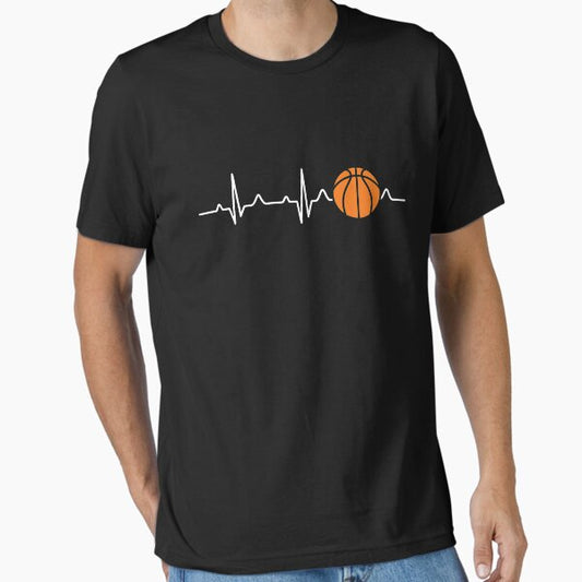 Basketball Heartbeat T-Shirt