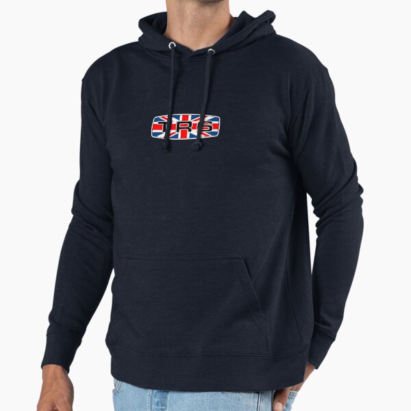 Triumph TR6 Badge with Union Flag Hoodie