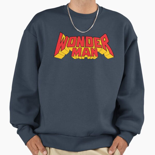 Wonder Man - Custom Logo Sweatshirt