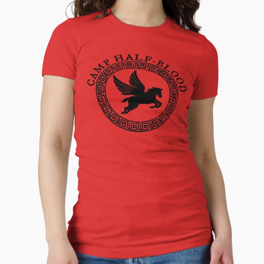 Camp Half Blood, Camp Half Blood logo Fitted T-Shirt