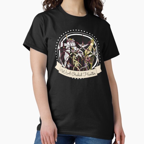 Western Australian Spider Orchid Hunter T-Shirt