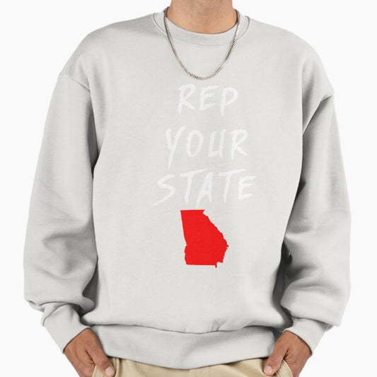 REP YOUR STATE GEORGIA Sweatshirt