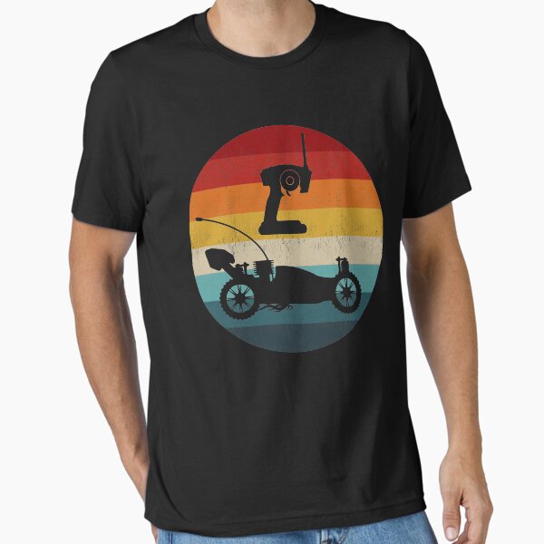 Race Car RC Model Buggy Racing Radio Control Hobby Retro T-Shirt