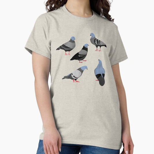 Design 33 - The Pigeons T-Shirt