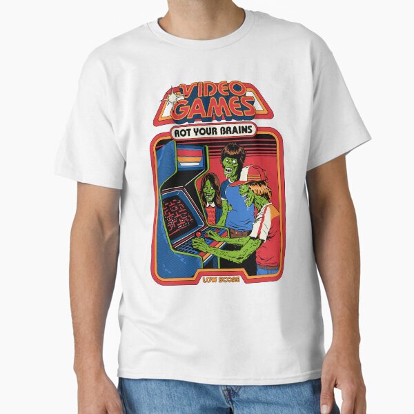 Video Games Rot Your Brains T-Shirt