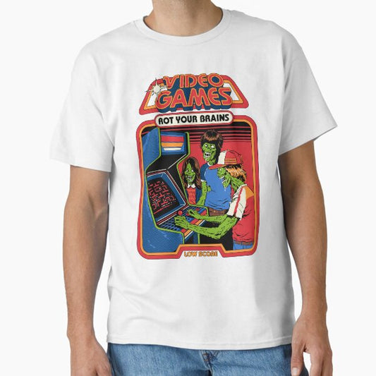 Video Games Rot Your Brains T-Shirt