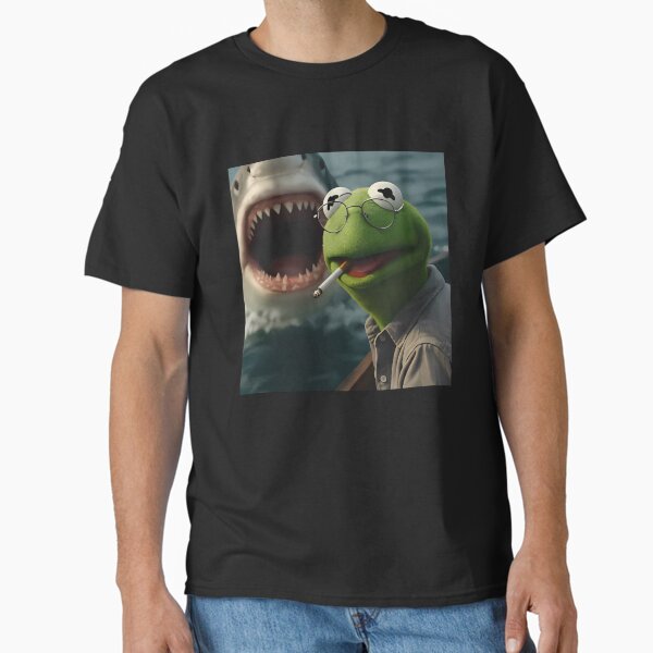 Kermit the Frog Smoking Meme T-Shirt