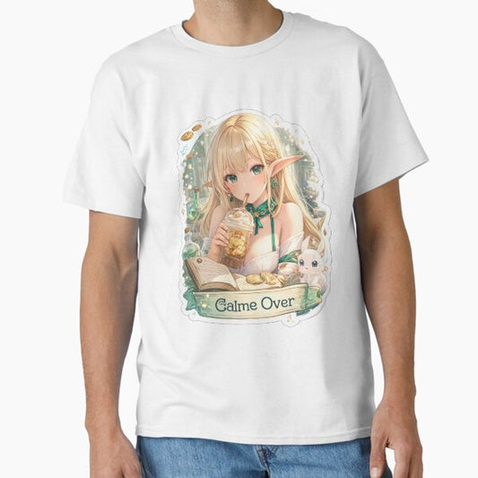 Isekai vibe Cute Anime Elf Girl Waifu T-Shirt