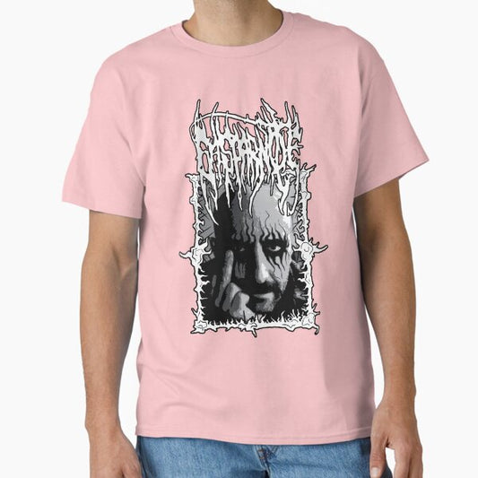 Gaspar Noe Metal Portrait T-Shirt