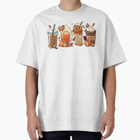 Pumpkin Spice Latte Chill Fall Season Coffee Pumpkin Spice Thanksgiving Halloween T-Shirt
