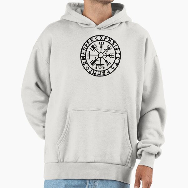 Vegvisir - Futhark - Runes - Navigator - Vikings Hoodie