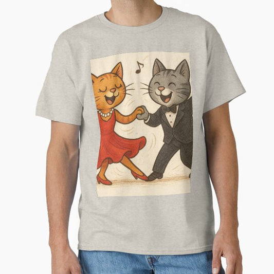 Swing dancing with cats T-Shirt