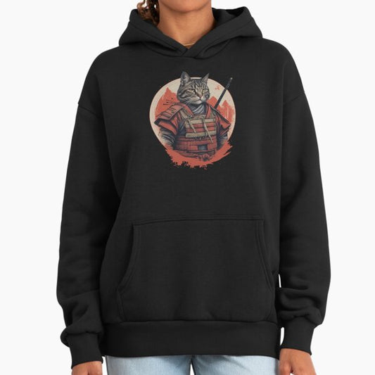 Samurai Cat Hoodie