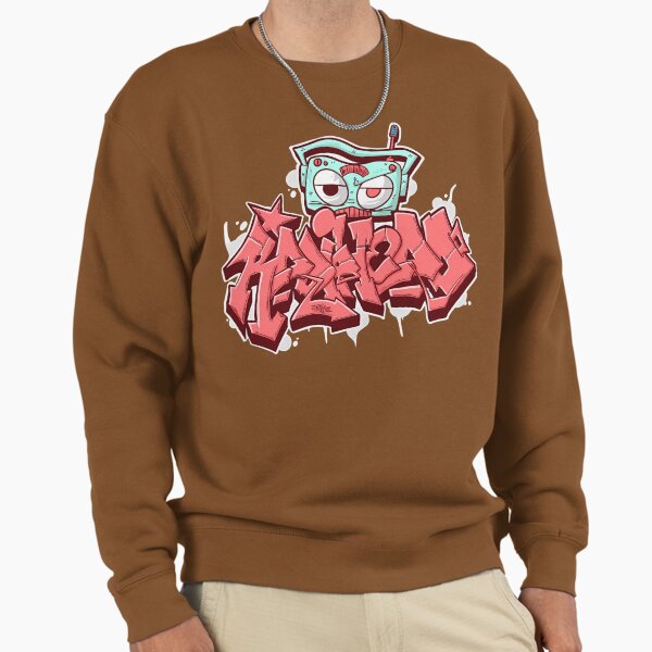Graffiti Robot Radio Vibes Sweatshirt
