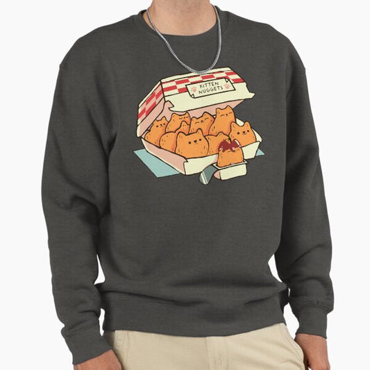 Kitten Nuggets Fast Food Cat by Tobe Fonseca Sweatshirt