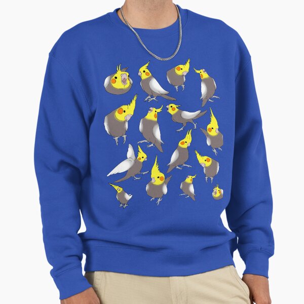 Cockatiel doodle pattern Sweatshirt