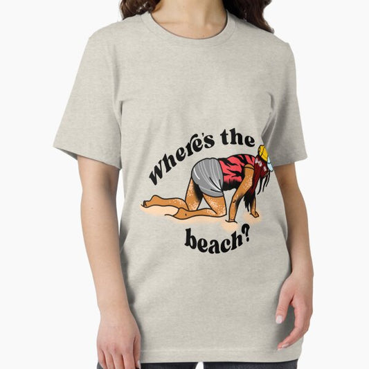 Where’s the beach? Snooki from Jersey Shore T-Shirt