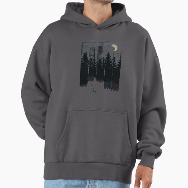 A Fox in the Wild Night Hoodie