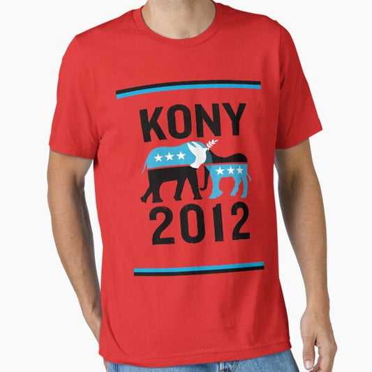 "Joseph Kony T-shirt" Original Style T-Shirt Kony 2012 T-Shirt