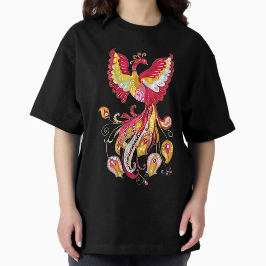 Glorious Legendary Animal Firebird Phoenix T-Shirt