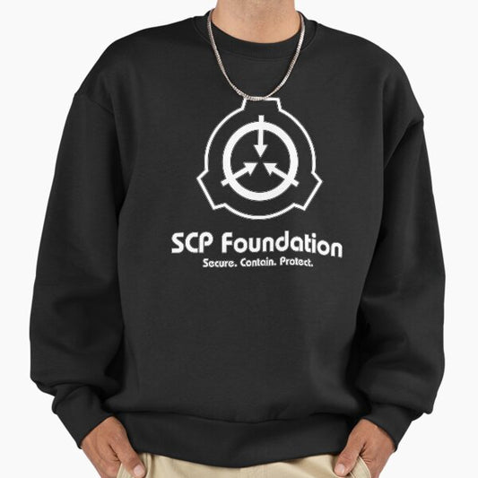 SCP Foundation (in White) Sweatshirt