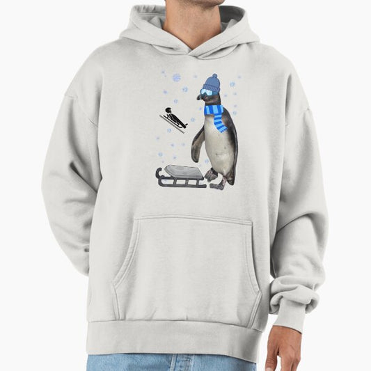 Ready for the track – Luge Penguin Hoodie
