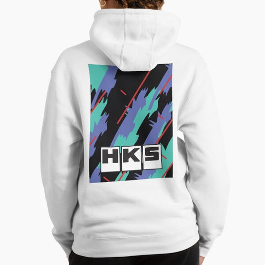 HKS Retro Pattern Hoodie