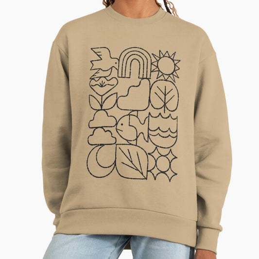 Harmony Grid Sweatshirt