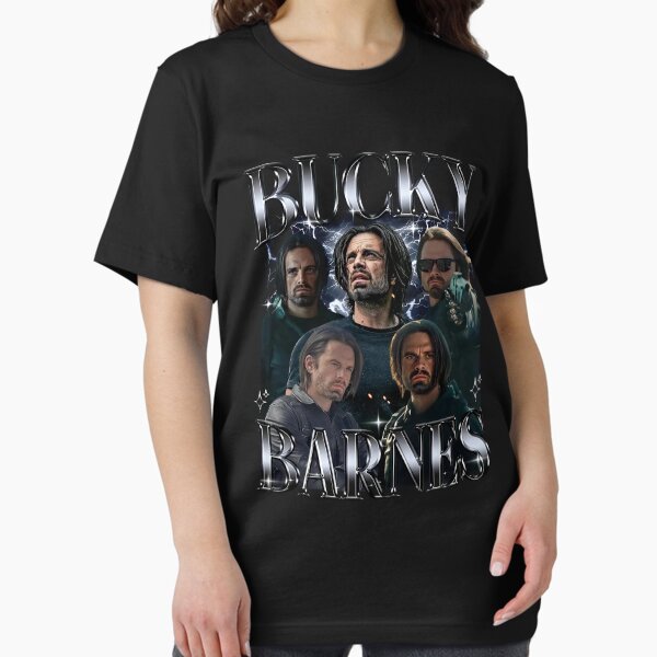 Bucky Barnes Thunderbolts Sebastian Stan Winter Soldier Avengers Superhero Captain America Movies Poster T-Shirt