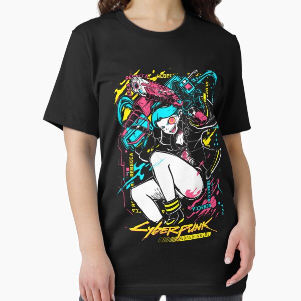 Rebecca Anime Girl Fighting T-Shirt