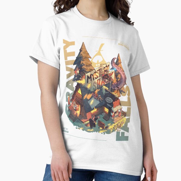 Gravity Falls - Fand-Home (white) T-Shirt