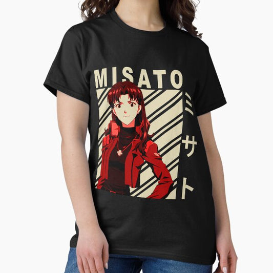 Misato Katsuragi - Vintage Art T-Shirt