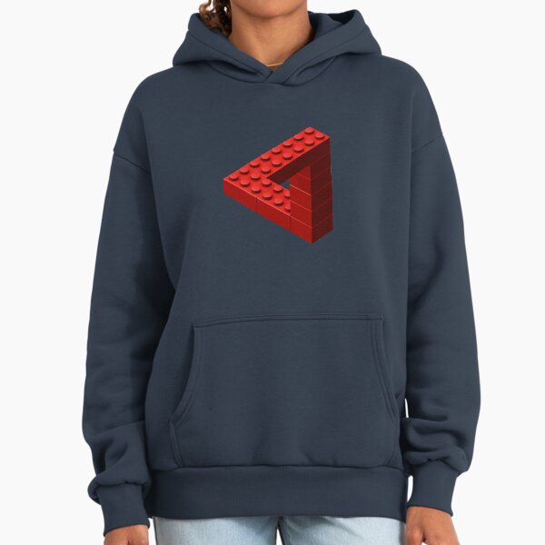Escher Toy Bricks - Red Hoodie