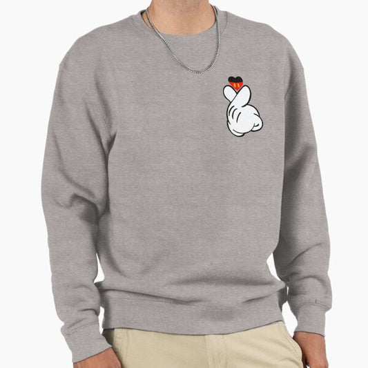 Mickey Mouse K-Pop Heart Sweatshirt