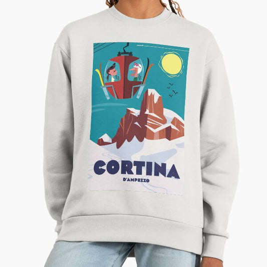 Cortina D'Ampezzo poster Sweatshirt