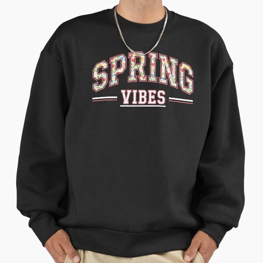 Spring Vibes, Happy Easter Sweatshirt