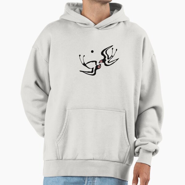 Minoan Swallow Birds Pattern Hoodie