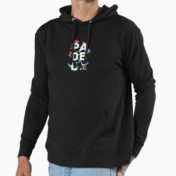 Padel tennis floral minimalism Hoodie